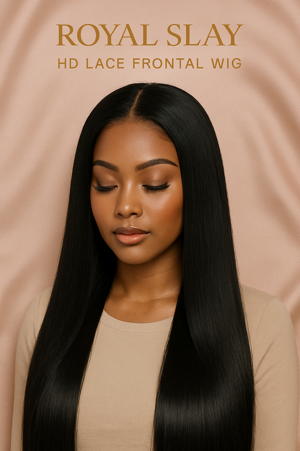 Royal Slay HD Lace Wig – Straight